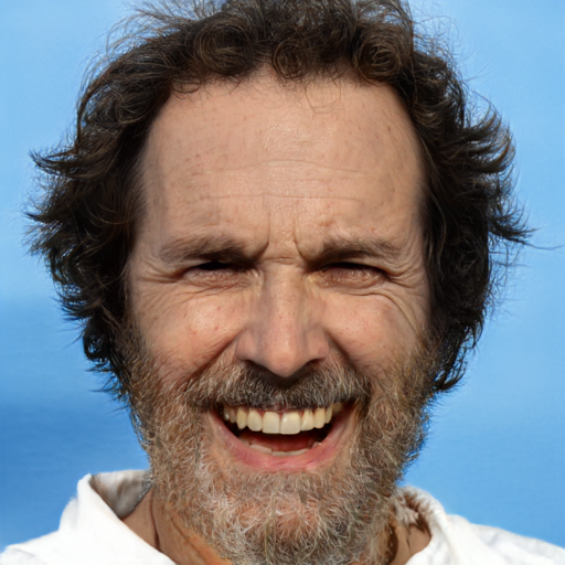 middle aged man with beard and a happy expression by the sea.png